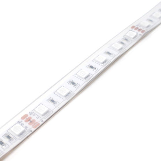 Essential Toning Series LED Tape, 60 LEDs, 14.4w Per Metre, RGB Colour Changing, 5 Metre Reel, IP65, 24V