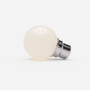 G45 Golf Ball Shape Shatterproof Festoon Lamp, Warm White 3000K, B22