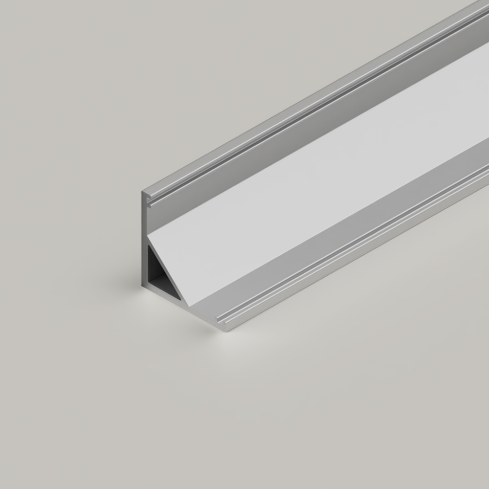 16mm x 16mm Black 3 Metre Corner LED Profile | Tagra®