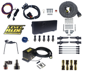 Level Ride Height and Pressure Kit WITH Manifold, Fittings and Particle Trap 