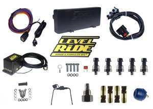 Level Ride Pressure ONLY Kit WITH Manifold, Fittings and Particle Trap 