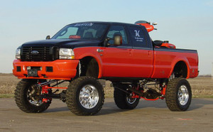 1999-2004 Ford F-250/350/Excursion 4x4 12-14" Front Air Suspension