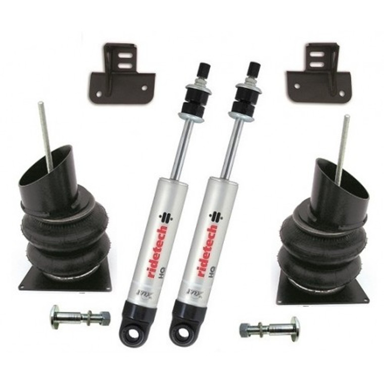 1955-1957 Chevy | Front Coolride Air Springs and Shocks For Stock Arms