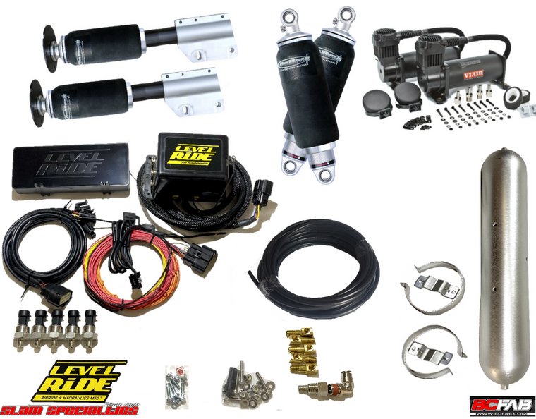 Pressure Only 2005-2014 Mustang Full Air Suspension and Management Kit