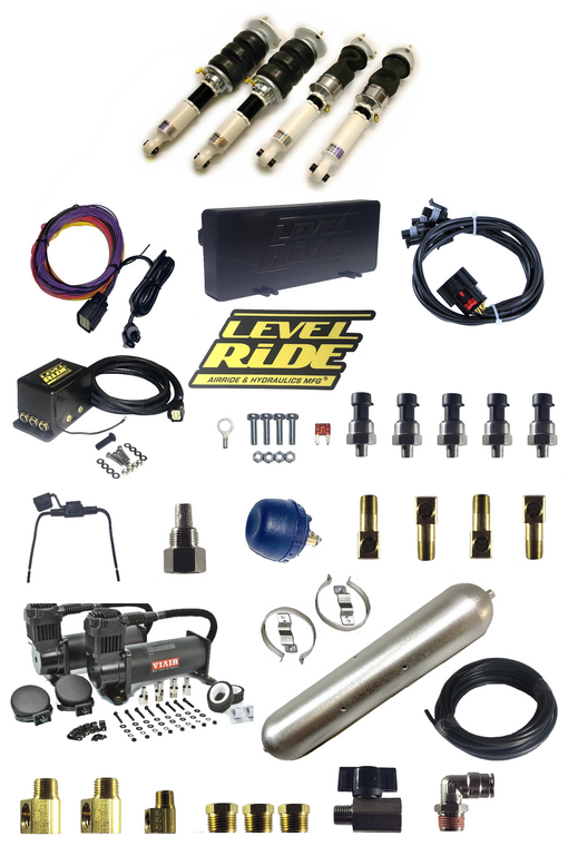 Pressure only 2003-2012 Mazda RX-8 Air Suspension and Management Kit