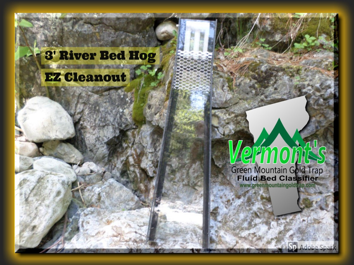 Worlds Best NonSluice Box Green Mountain Gold Trap (Fluid Bed non
