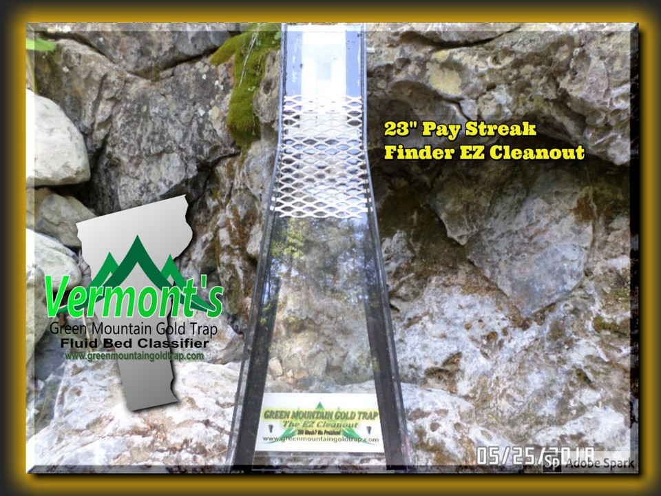 Worlds Best NonSluice Box Green Mountain Gold Trap (Fluid Bed non