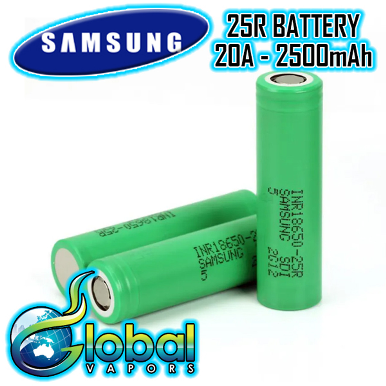 Samsung 25R 18650 - 2500mAh Battery