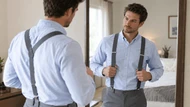 How to Stop Suspenders Slipping