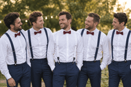 The Ultimate Groomsmen Suspenders Guide