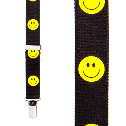 Happy Face Suspenders for Kids