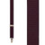 1 Inch Wide Clip Suspenders (Y-Back) - EGGPLANT