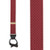 Jacquard Checkered Suspenders - Button