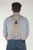 1.5 Inch Wide Clip Suspenders - TAN