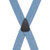 1.5 Inch Wide X-BACK Trigger Snap Suspenders - DENIM