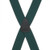 1.5 Inch Wide X-BACK Trigger Snap Suspenders - HUNTER