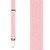 1/2 Inch Wide Skinny Suspenders - LIGHT PINK