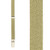 1/2 Inch Wide Skinny Suspenders - TAN