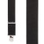 2 Inch Wide Construction Clip Suspenders - BLACK