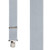 2 Inch Wide Construction Clip Suspenders - LIGHT GREY