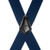 2 Inch Wide Construction Clip Suspenders - NAVY BLUE
