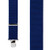 2 Inch Wide Construction Clip Suspenders - NAVY BLUE