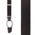 BLACK Jacquard New Wave Suspenders - Button