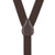 BROWN Jacquard New Wave Suspenders - Button