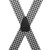 Checkered 1.5-Inch Small Pin Clip Suspenders