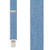 DENIM 1.5 Inch Wide Pin Clip Suspenders Y Back