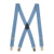 Denim 1.5-Inch Small Pin Clip Suspenders