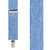 Denim Suspenders - 1.5 Inch Wide Clip