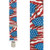 FLAG Suspenders - AMERICAN, 2-Inch Wide Pin Clip