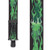 Green Flames Suspenders - 2 Inch Wide Clip