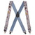 Hand Tools on Grey Suspenders - Construction Clip