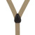 KHAKI Jacquard New Wave Suspenders - Button