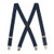 NAVY 1.5 Inch Wide Construction Clip Suspenders