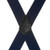 Navy Blue Side Clip Suspenders - Construction Clip