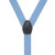 Periwinkle Suspenders - 1 Inch Wide (Y-Back)