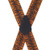 Tiger Print Suspenders