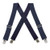 Clip Logger Suspenders - 2-Inch Wide - NAVY X-Style