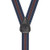 1 Inch Wide Striped Suspenders (Y-Back)