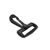 BLACK AIRPORT FRIENDLY Suspenders - BuzzNot Belt Loop Snap 1.5 Inch