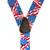 1.5 Inch Wide Trigger Snap Suspenders - Novelty