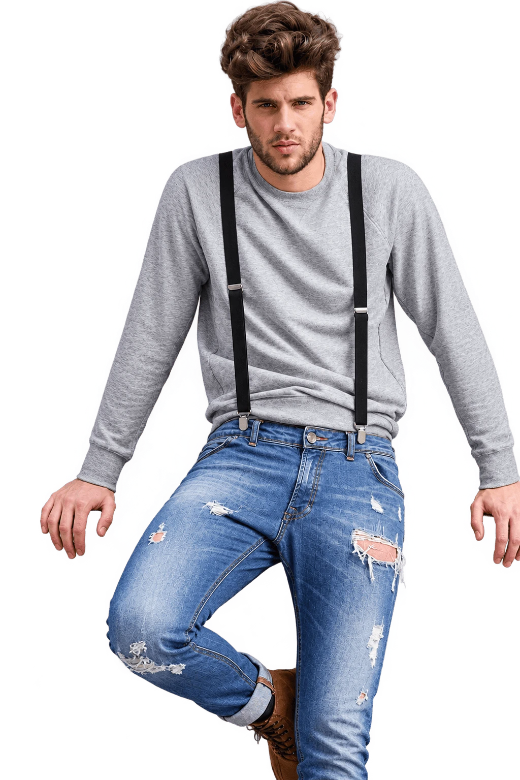 All Purpose Drop Clip Suspenders