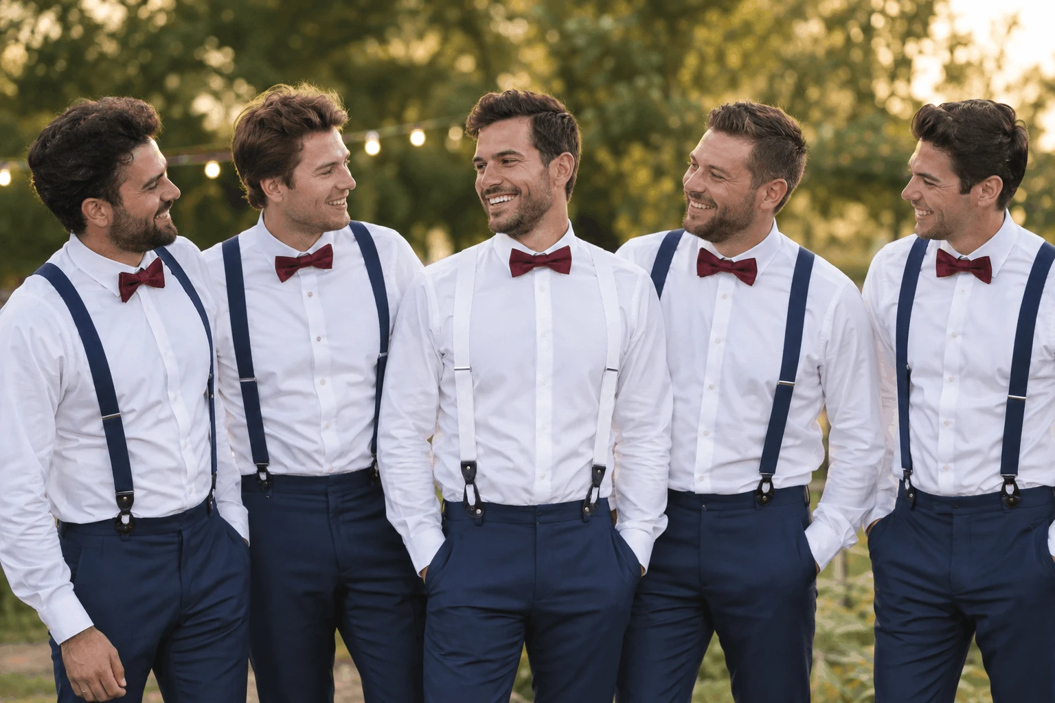 The Ultimate Groomsmen Suspenders Guide
