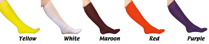 Custom Knee Highs - Free Shipping - Made in the USA