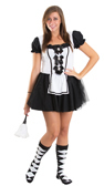 maid halloween costume socks