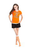 Candy Corn Knee Socks