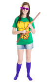 turtle costume purple